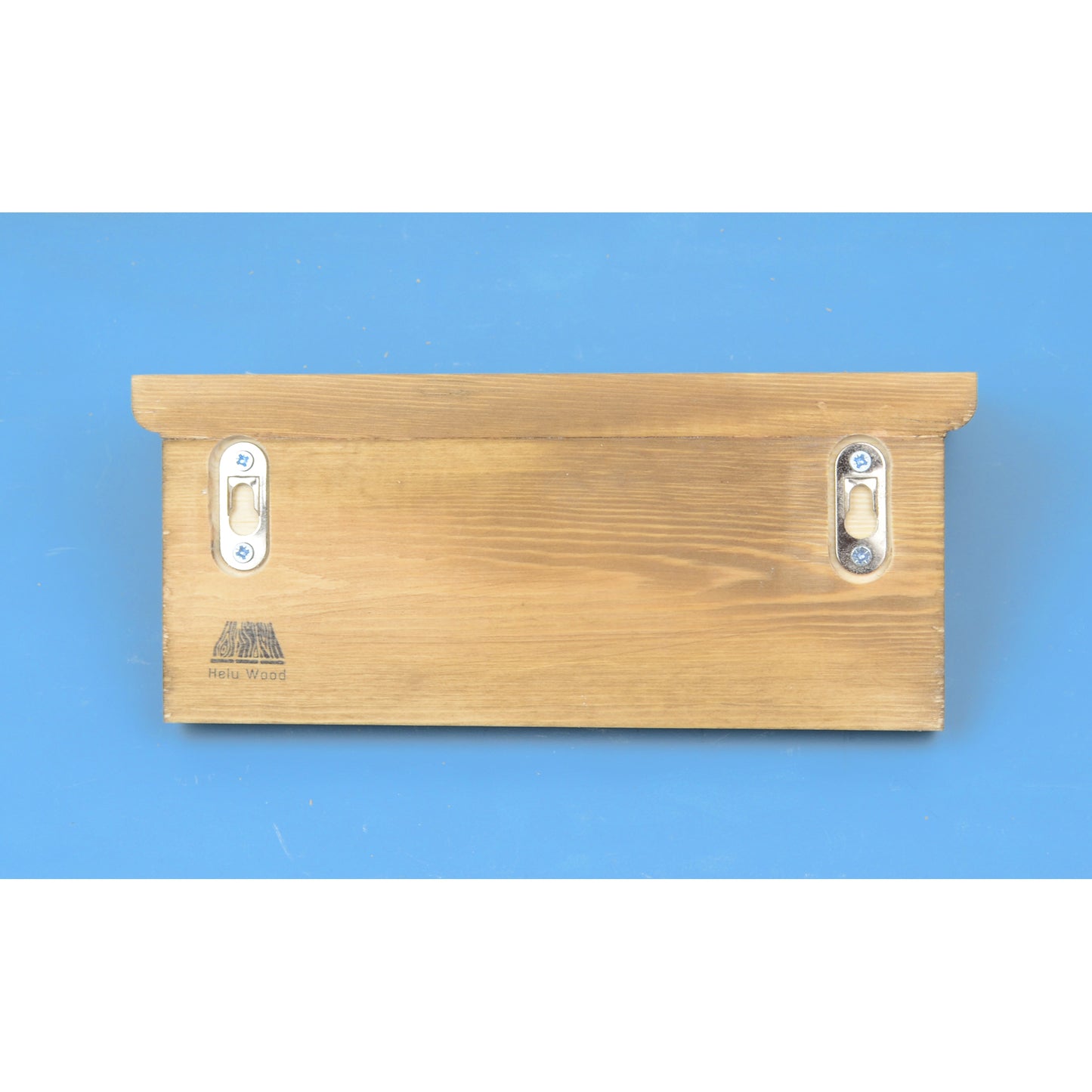 Key Rack with Shelf and Hidden Fixings in an Oak Stain and Oiled Finish - Made to Order